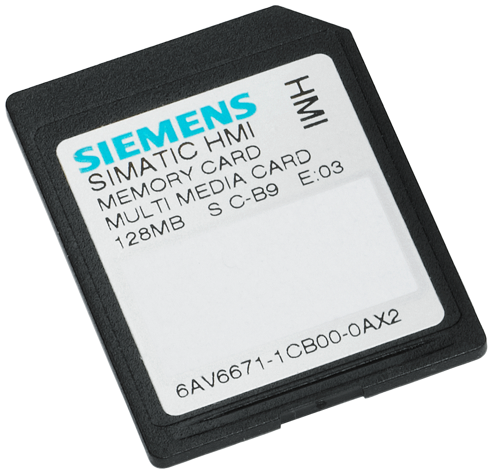 MMC CARD 128MB SEMATIC HMI MP177/277