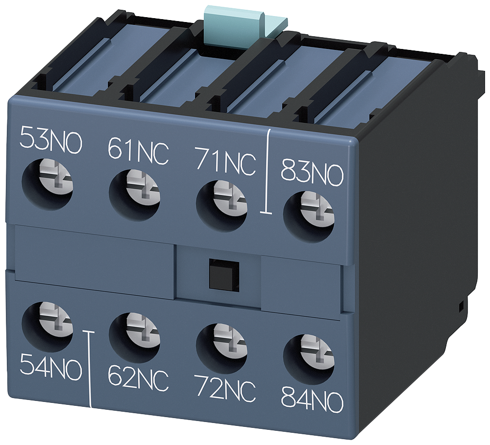 AUX SWITCH BLOCK 2NO+2NC 3RT2 SCR