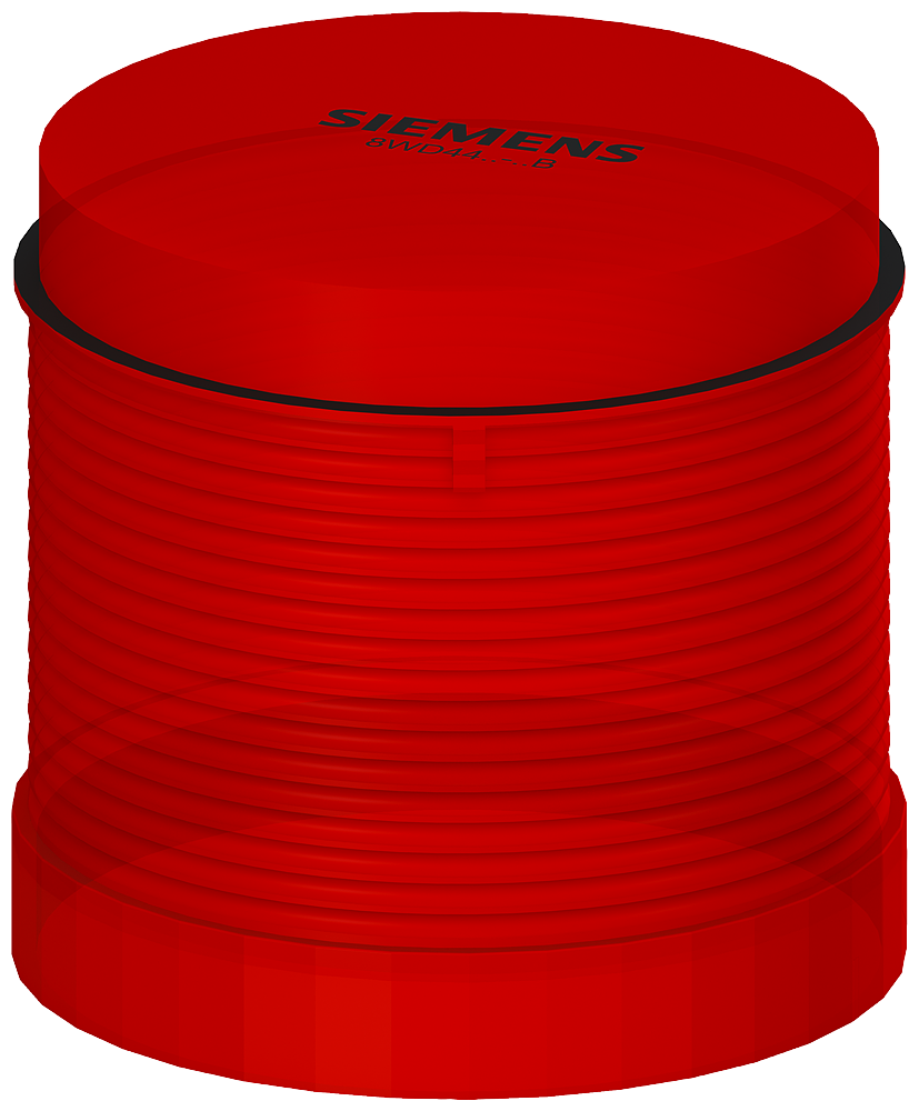 SIGNAL FLASHING RED LED 24V ø70