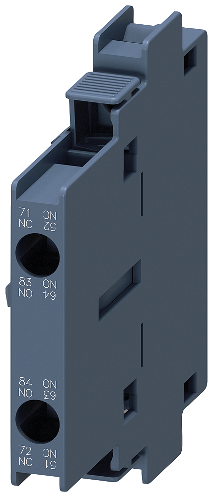 AUX SWITCH BLOCK 1ST SNAP 1NO+1NC S0 SCR