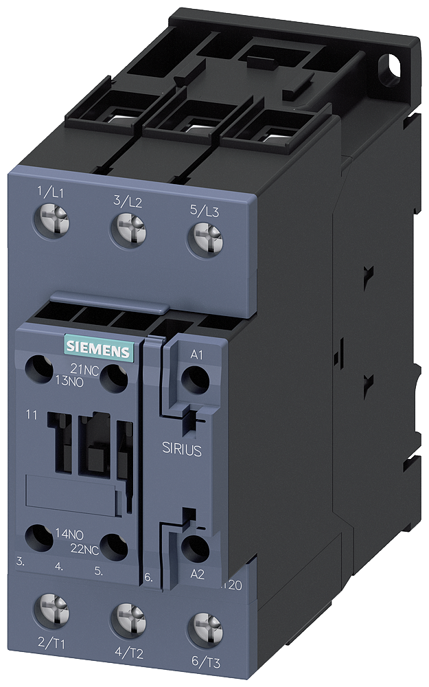 CONTACTOR 37kW 1NO+1NC 230VAC S2 SCR