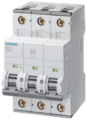 MINI CB 3P 10kA  1A C-CURVE