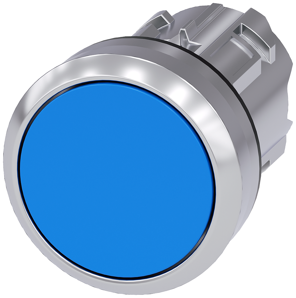 P/BUTTON ø22M FLAT BU