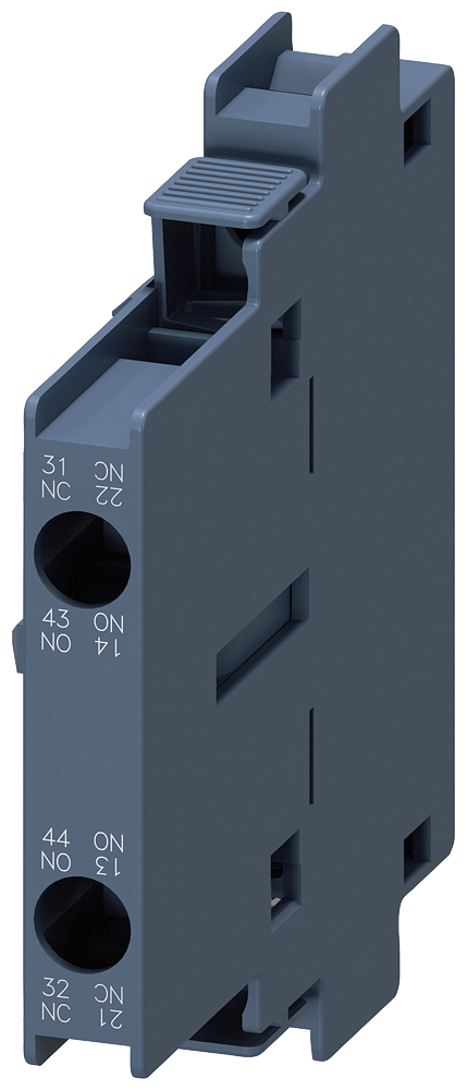 AUX SWITCH BLOCK 1ST SNAP 1NO+1NC S0 SCR