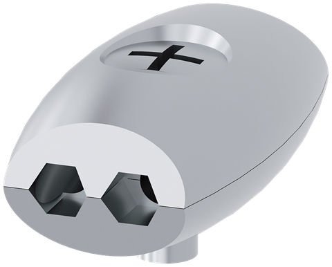 CLAMP WIRE ROPE 4mm OVAL