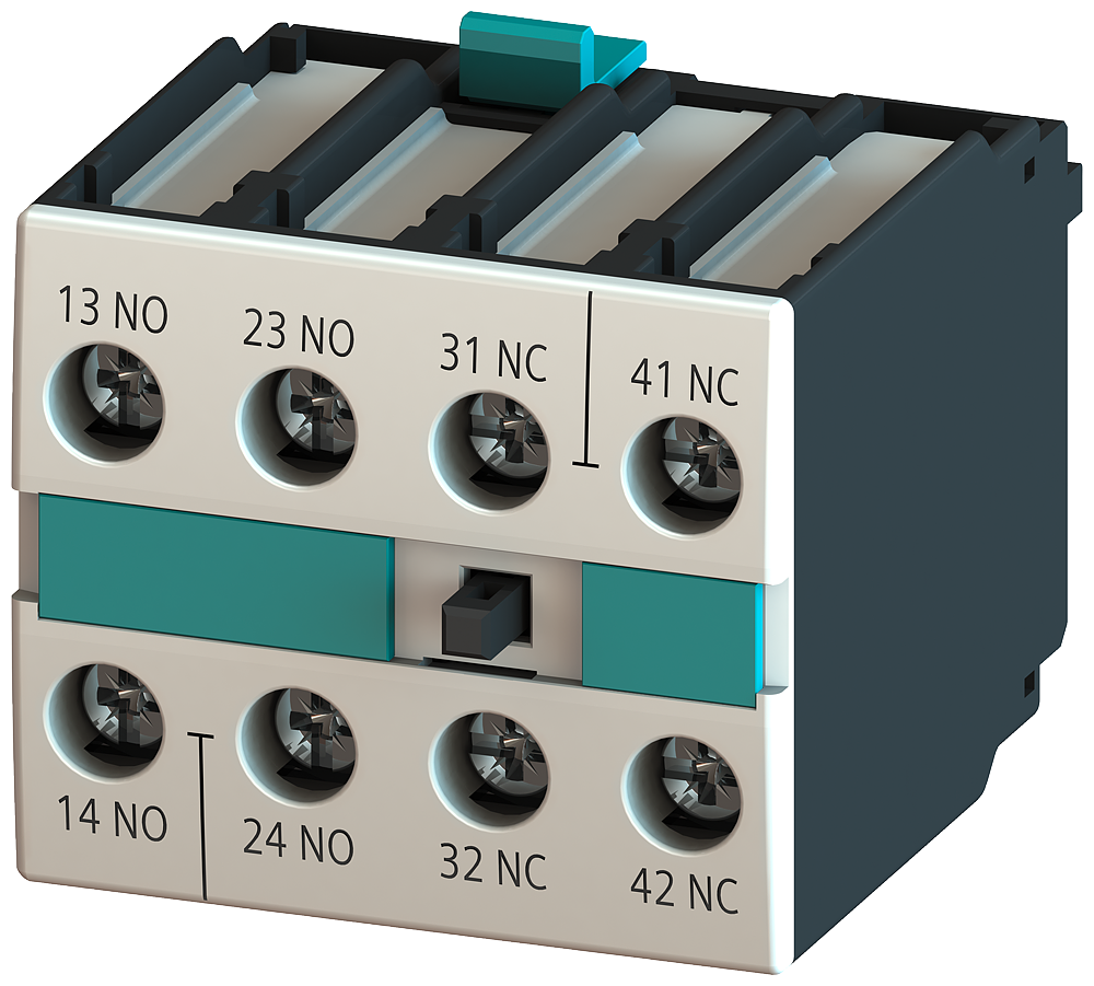 AUX SWITCH BLOCK 2NO+2NC S0 22 SCR