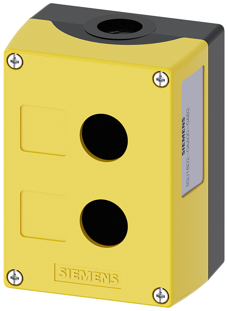ENCLOSURE 114x85x64 PLASTIC 2ø22 YE