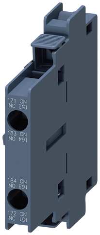AUX SWITCH BLOCK 2ND SNAP 1NO+1NC S3 SCR