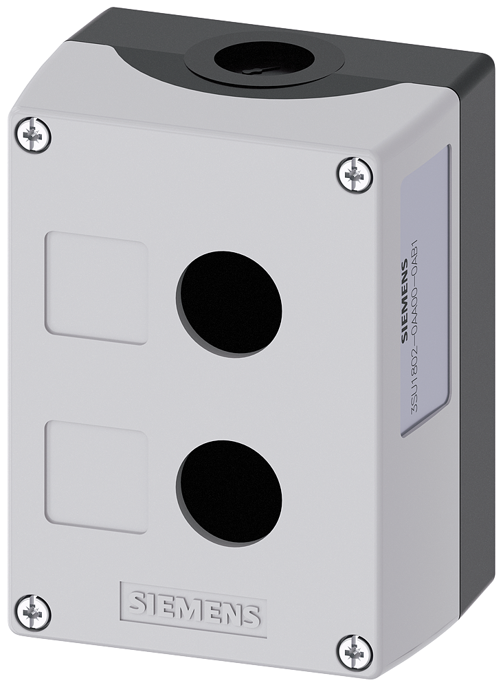 ENCLOSURE 114x85x64 PLASTIC 2ø22 GY