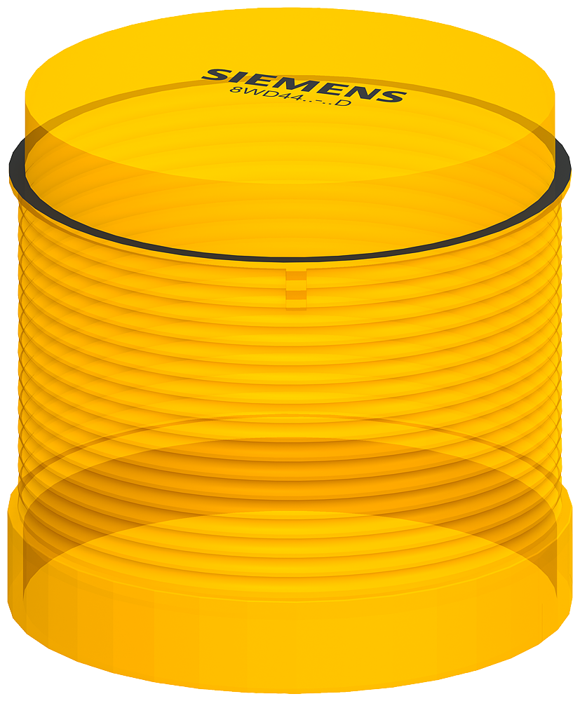 SIGNAL STEADY YELLOW 12-240V ø70