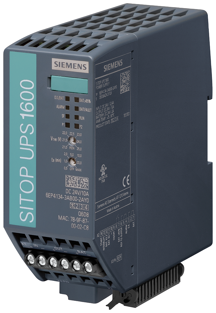 UPS1600 UPS BAT 24VDC 10A PROFINET