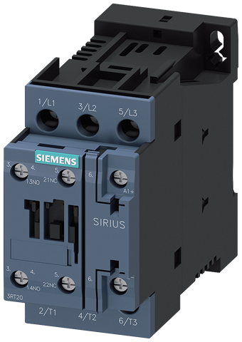 CONTACTOR 18.5kW 1NO+1NC 24VDC S0 SCR