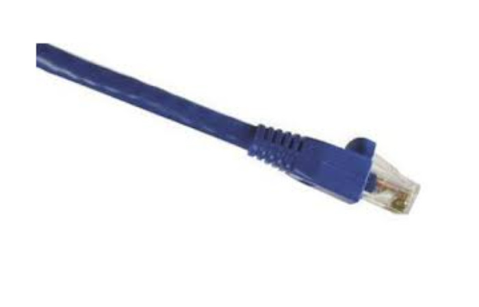 CABLE 2XRJ45 4XU/UTP PUR BU 2M CAT6