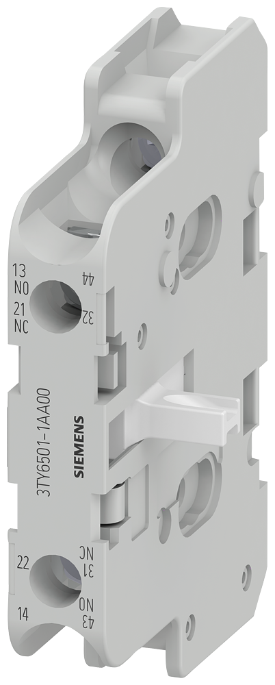 AUX SWITCH BLOCK SNAP 1NO+1NC SCR