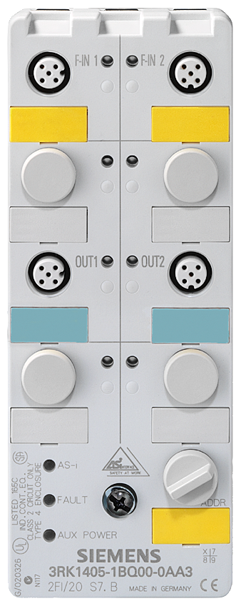 AS-I SAFE MODULE K60F 2ISECURE/2O 2A