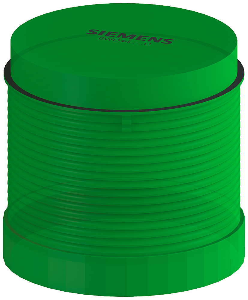 SIGNAL STEADY GREEN 12-240V ø70