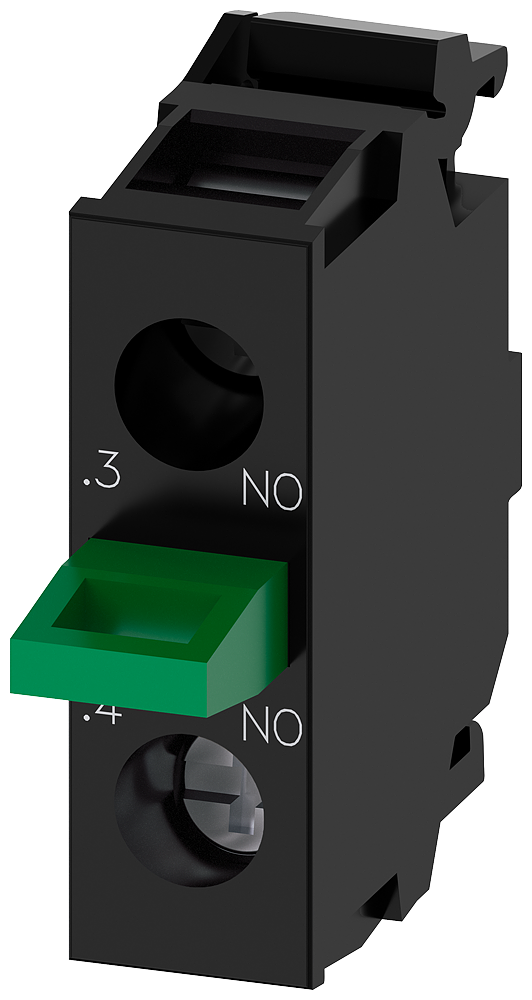 CONTACT BLOCK 1NO BASE-MNT SCR