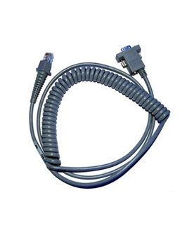RS232 COIL CABLE 9PIN FEMALE 9.5'