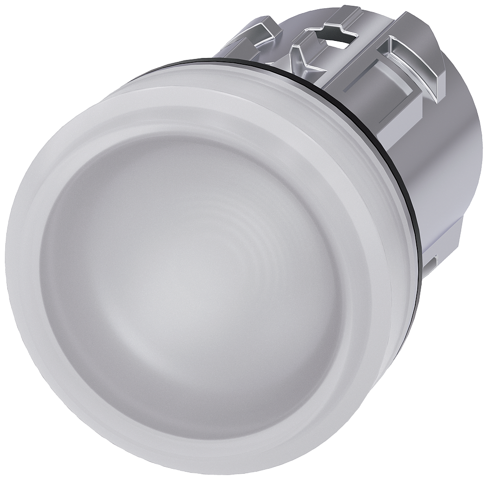 INDICATOR LIGHT ø22M SMOOTH WH
