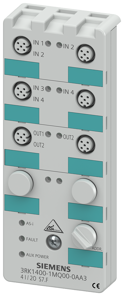 AS-I MODULE COMPACT 4I/2O 24VDC