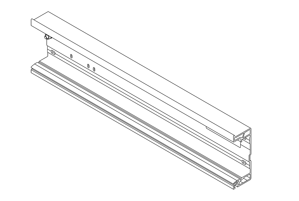 SIMATIC S7 INSERT RAIL ET200M  530mm