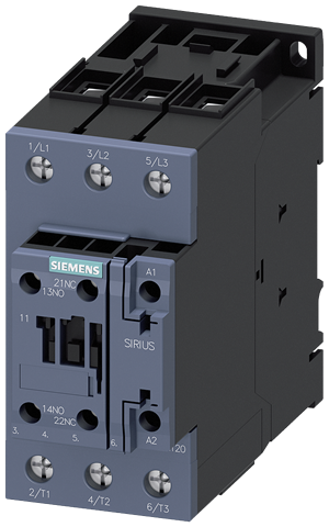 CONTACTOR 22kW 1NO+1NC 230VAC S2 SCR