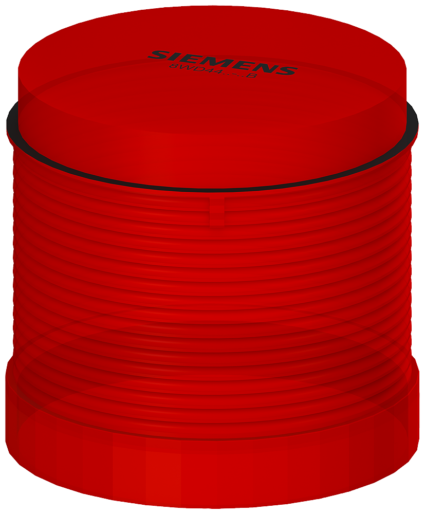 SIGNAL STEADY RED 12-240V ø70