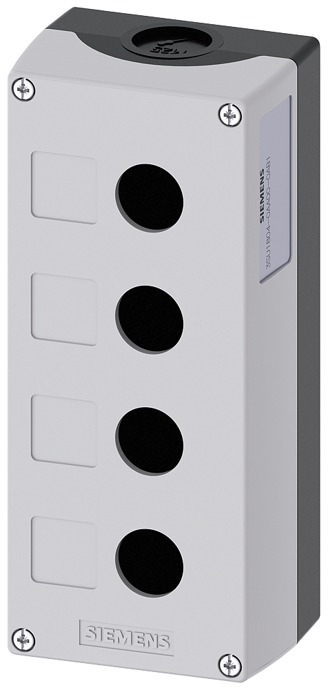ENCLOSURE 194x85x64 PLASTIC 4ø22 GY