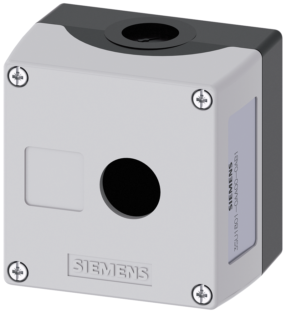 ENCLOSURE 85x85x64 PLASTIC 1ø22