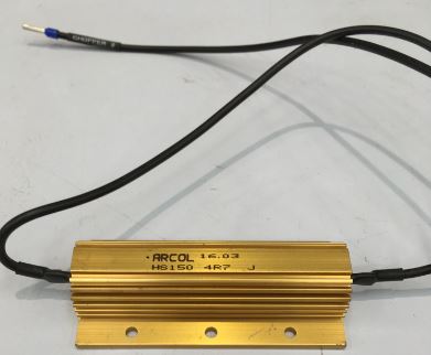 Braking resistor:HS100-kpl.